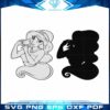 princess-jasmine-cosplay-chanel-for-cameo-svg-cricut-files-silhouette