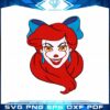 ariel-cosplay-pennywise-svg-halloween-disney-graphic-design-file