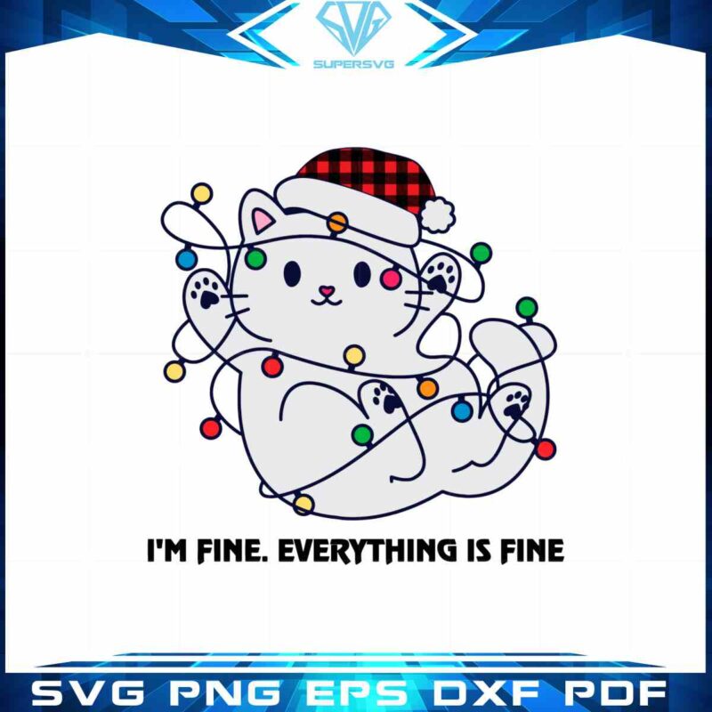 im-fine-everything-is-fine-svg-christmas-cat-graphic-designs-files