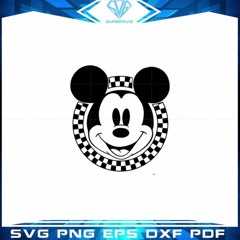 checkered-mickey-disney-character-svg-for-cricut-sublimation-files