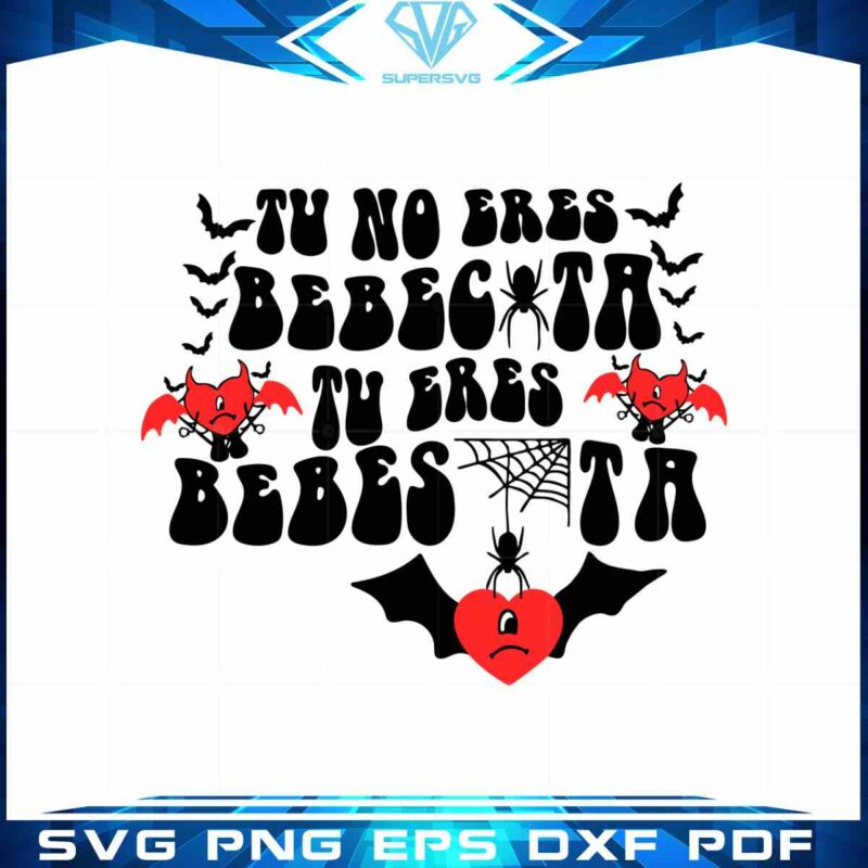 bad-bunny-halloween-svg-un-sin-ti-quote-spooky-cutting-file