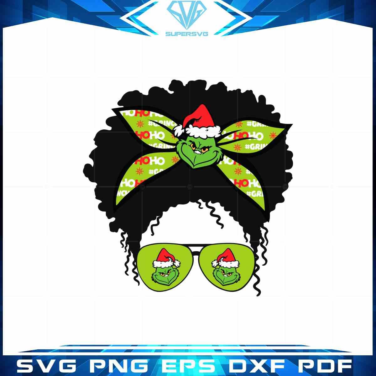 grinch-christmas-messy-bun-svg-girl-life-files-for-cricut