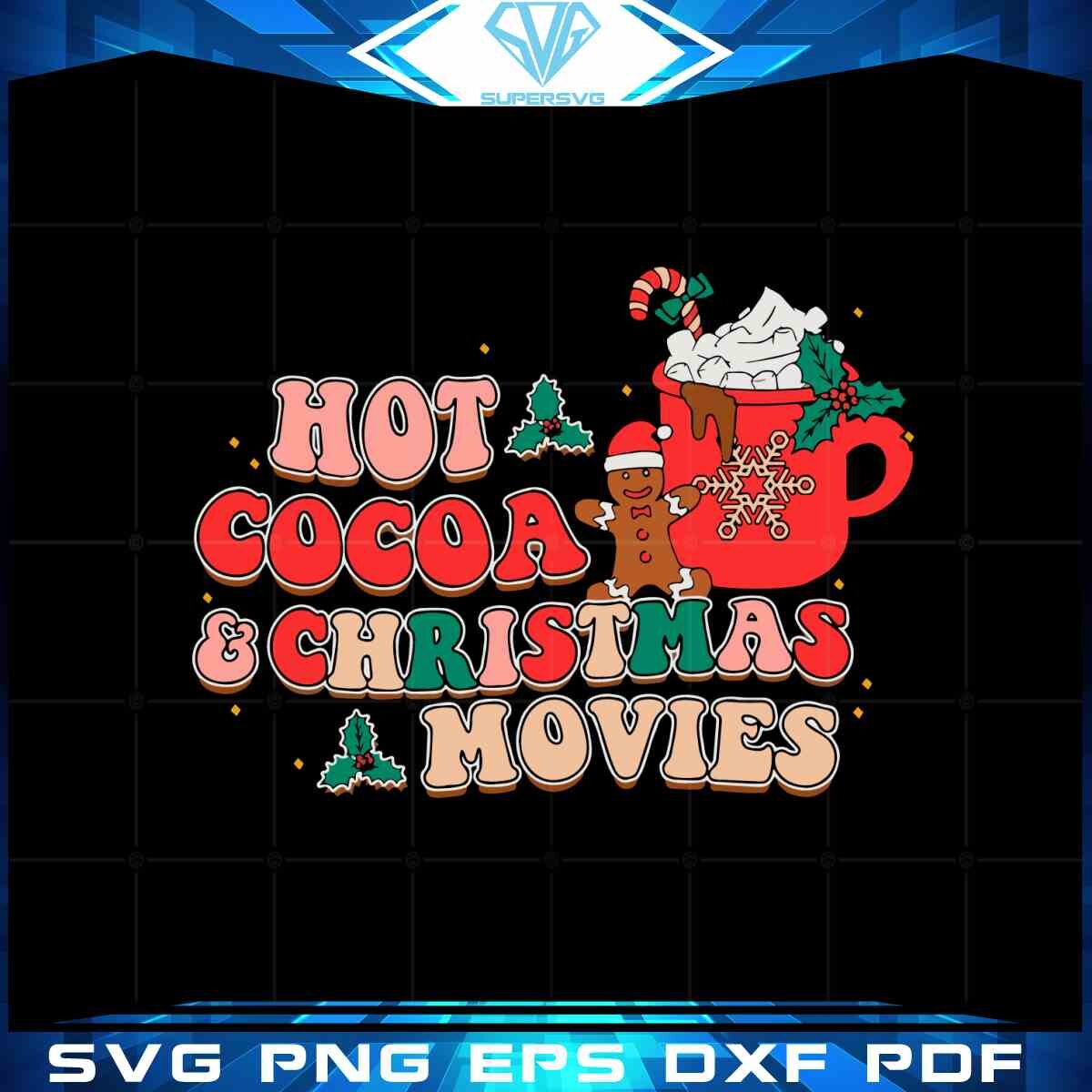 chocolate-and-christmas-movies-svg-gingerbread-cake-cut-file