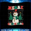 retro-merry-christmas-snowman-svg-christmas-tree-cut-file