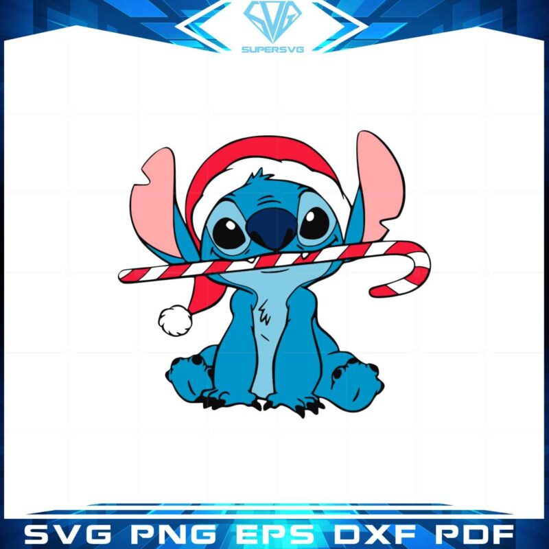 blue-alien-with-candy-cane-svg-christmas-stitch-files-for-cricut