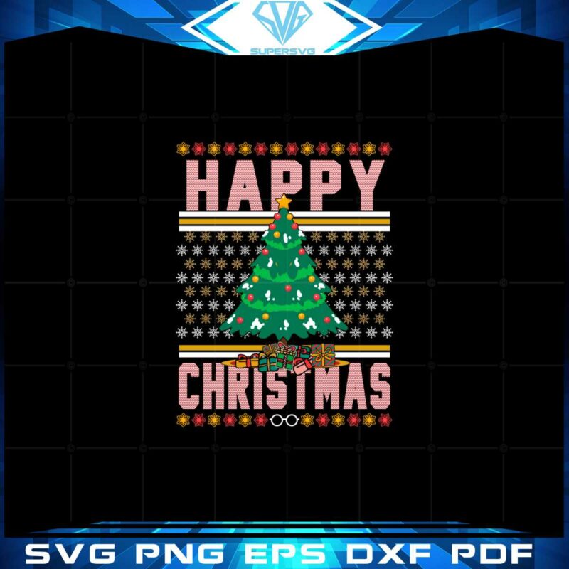 happy-christmas-ugly-tree-light-best-design-svg-digital-files