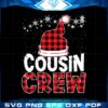 Christmas Causin Crew Buffalo Red Plaid Svg Graphic Designs