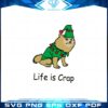 dog-costume-christmas-life-is-crap-svg-graphic-designs-files