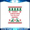 merry-christmas-ya-filthy-animal-svg-graphic-designs-files