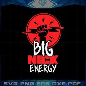 Hand Lightning Big Nick Energy Svg For Cricut Sublimation Files