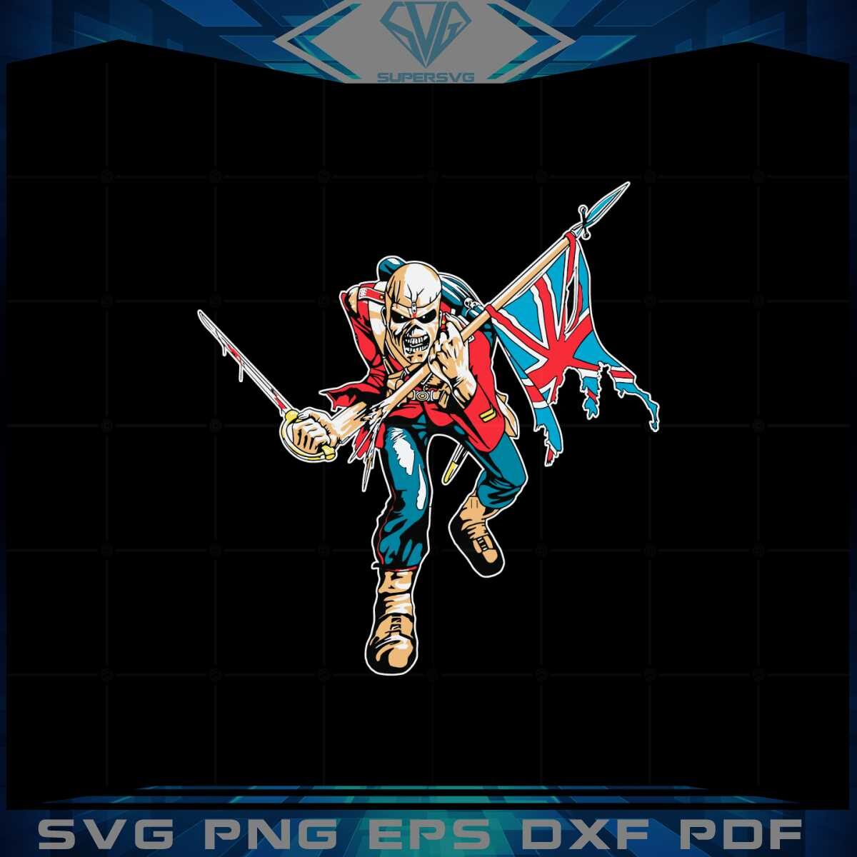 the-trooper-iron-maiden-svg-best-graphic-designs-cutting-files