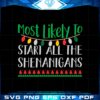 most-likely-to-start-the-shenanigans-svg-graphic-designs-files