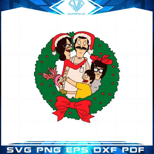 bobs-burgers-christmas-svg-best-graphic-designs-cutting-files