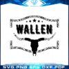 wallen-western-custom-wallen-bullhead-svg-graphic-designs-files