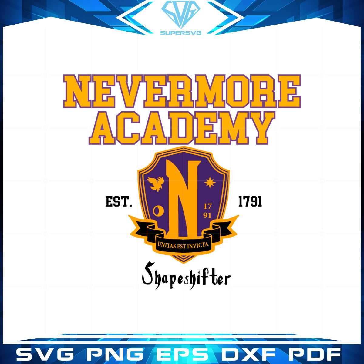 shapeshifter-nevermore-academy-logo-svg-for-cricut-sublimation-files