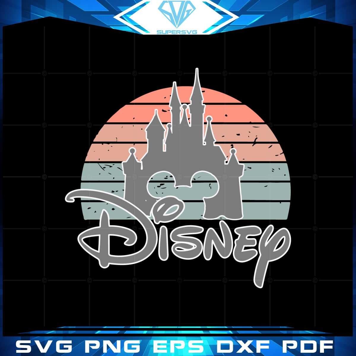 vintage-sunset-disney-castle-svg-files-for-cricut-sublimation-files