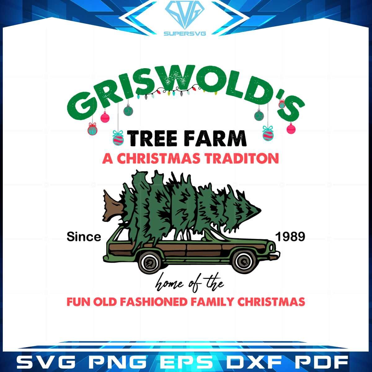 Maglietta Unibly Griswolds Tree Farm – Natale Uomo, 100% Cotone, Taglie S-XXXL, Stampata In Germania