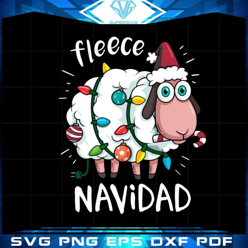 feliz-navidad-sheep-fleece-funny-christmas-lights-svg-cutting-files