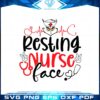 resting-nurse-face-svg-best-graphic-designs-cutting-files