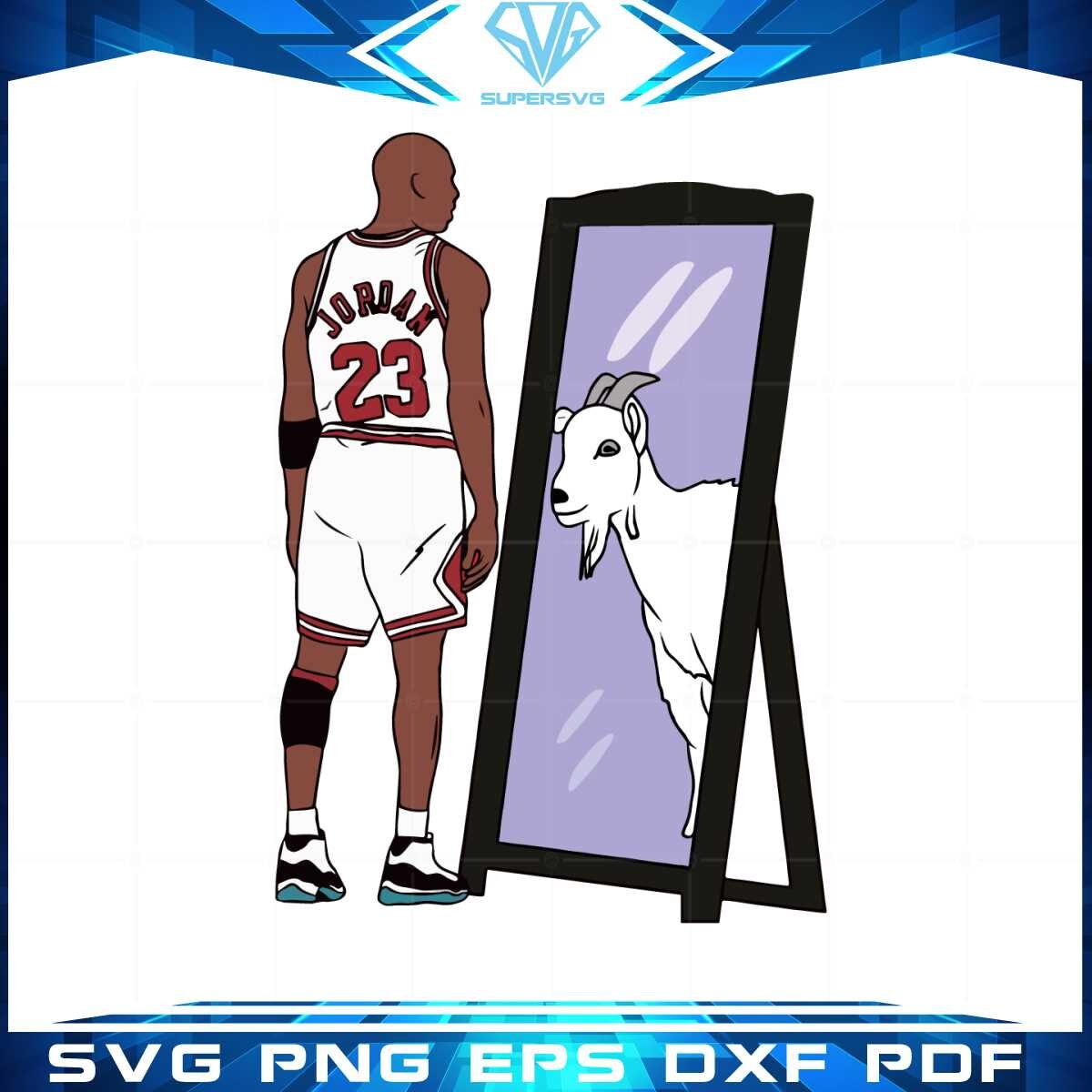 michael-jordan-mirror-goat-svg-for-cricut-sublimation-files