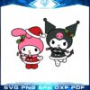 christmas-my-melody-kuromi-svg-graphic-designs-files