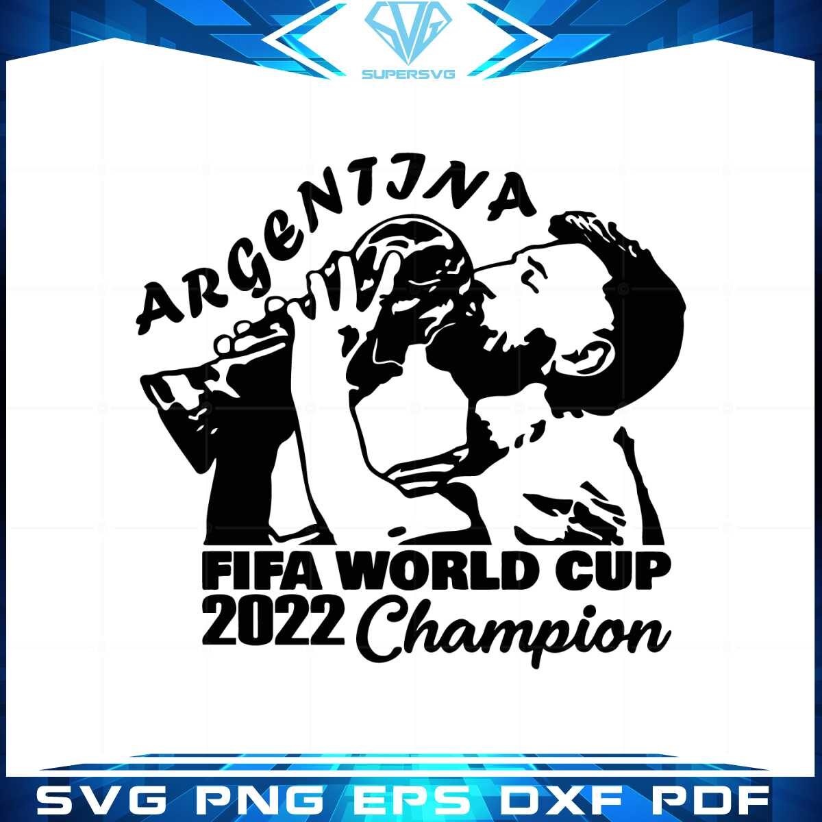 lionel-messi-football-world-cup-2022-champion-argentina-svg