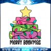 merry-bookmas-christmas-book-tree-svg-graphic-designs-files