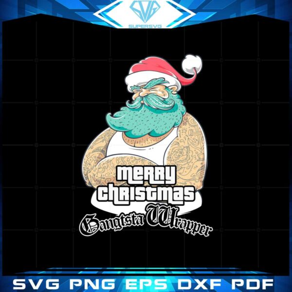 gangsta-wrapper-funny-christmas-gift-gamer-gaming-svg