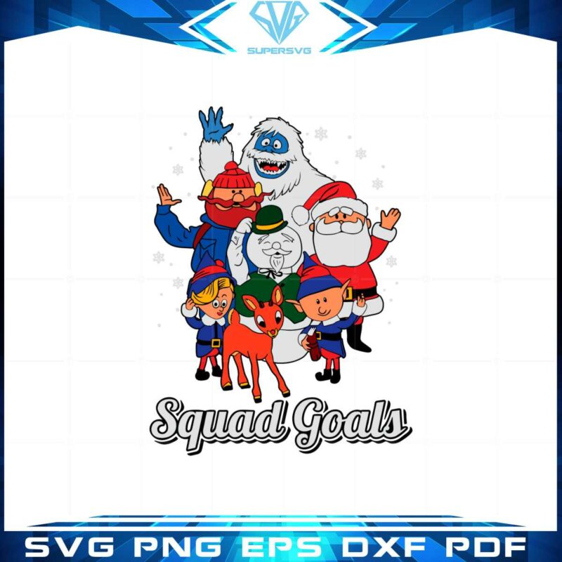 squad-goals-rudolph-the-red-nosed-reindeer-svg-cutting-files