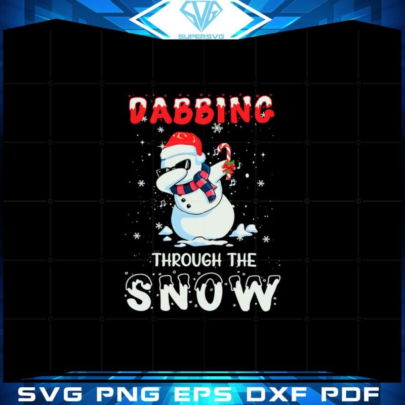 dabbing-through-the-snow-funny-christmas-svg-cutting-files