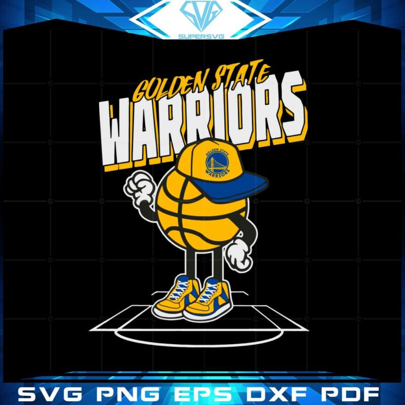 golden-state-warriors-mr-dribble-svg-graphic-designs-files