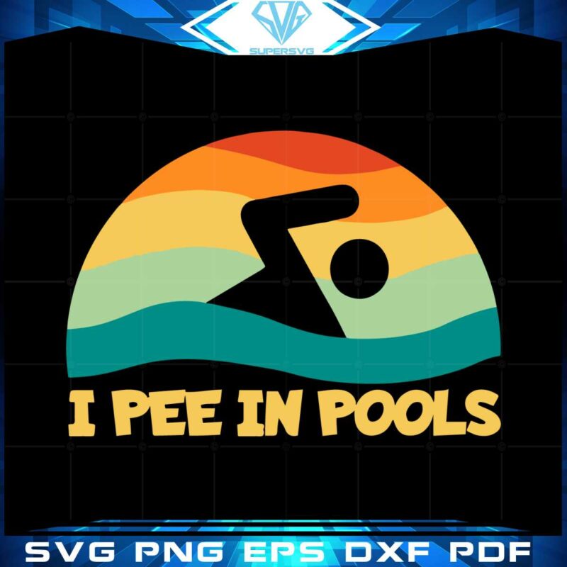 i-pee-in-pools-retro-svg