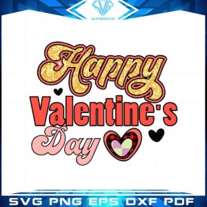 Happy Valentine's Day Buffalo Plaid Heart Svg Graphic Designs