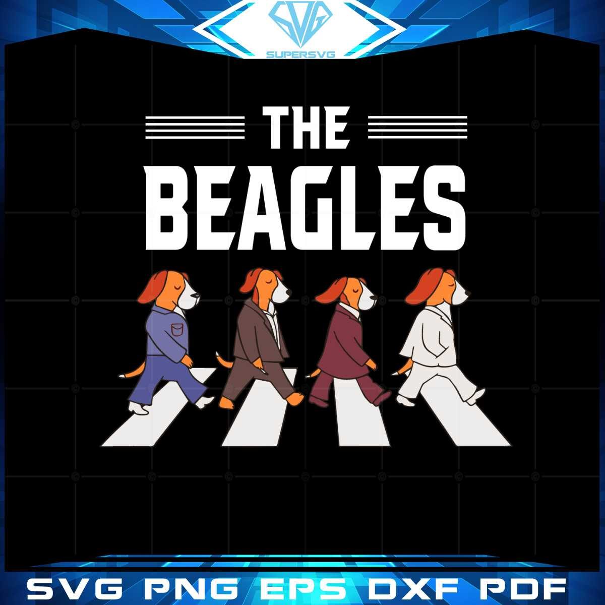 the-beagles-dog-funny-rock-band-svg