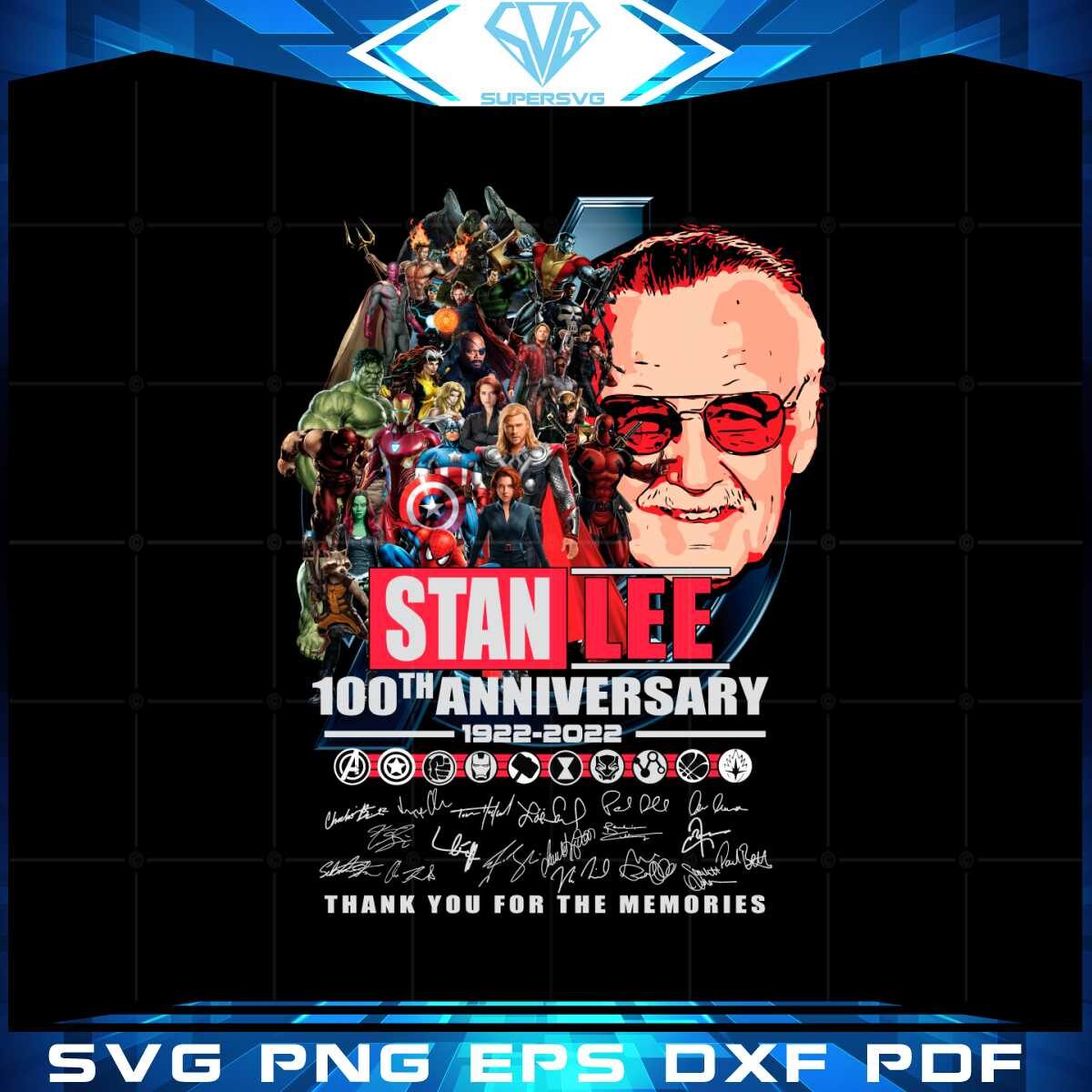 stan-lee-and-marvel-studios-characters-100th-anniversary-png