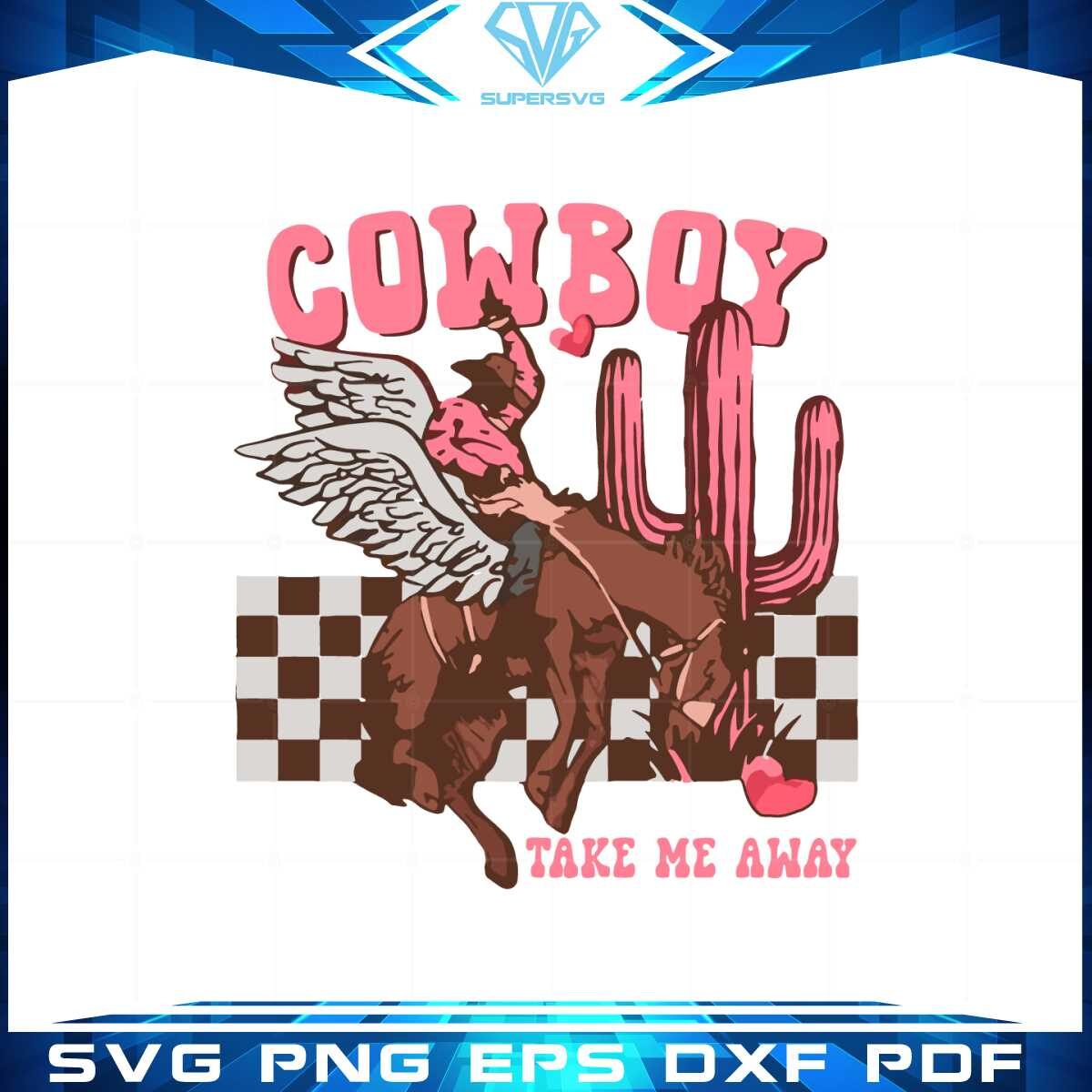 western-valentines-cowboy-retro-svg-graphic-designs-files