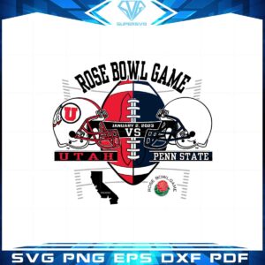 Penn State Nittany Lions 2023 Rose Bowl Svg Graphic Designs