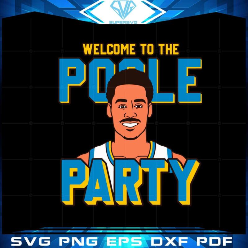 jordan-poole-welcome-to-the-poole-party-svg-cutting-files