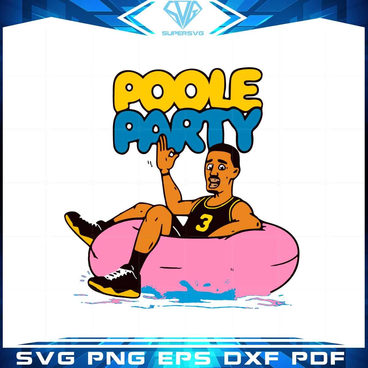 poole-party-warriors-jordan-poole-svg-for-cricut-sublimation-files