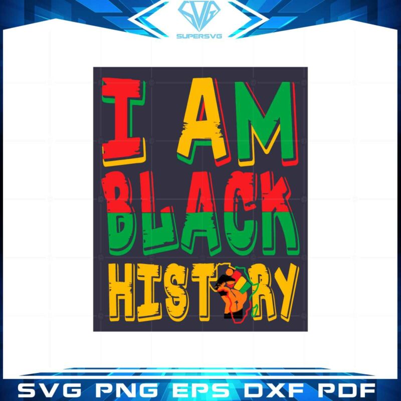 i-am-black-history-africa-map-fist-svg-graphic-designs-files