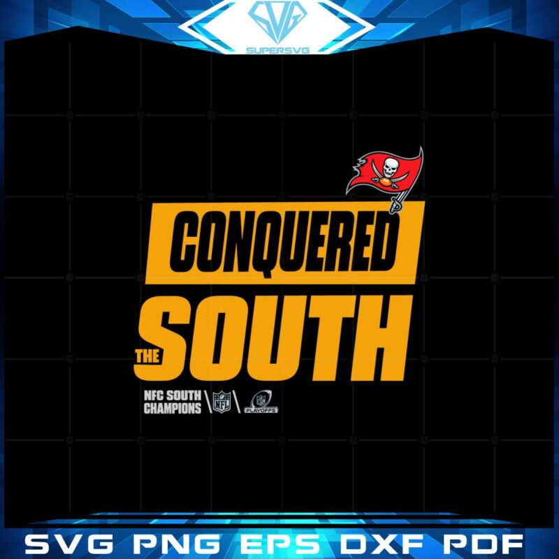 tampa-bay-buccaneers-conquered-the-south-svg-cutting-files