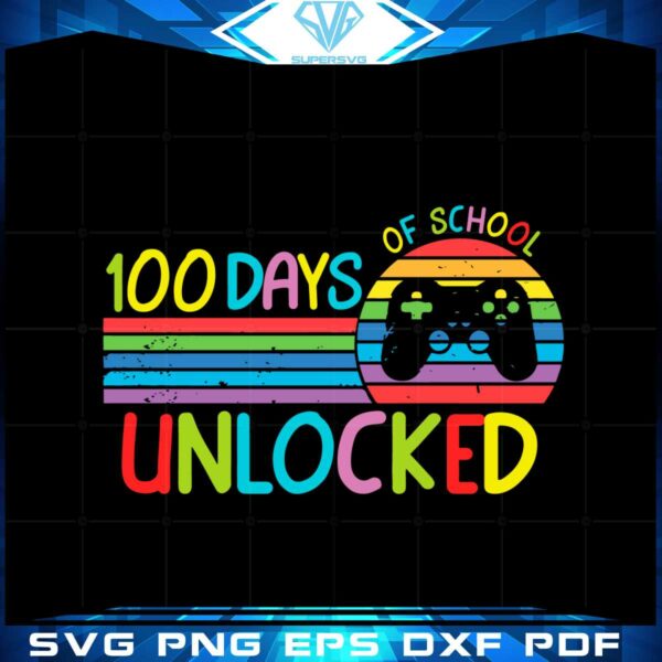 100-days-of-school-unlocked-funny-game-svg-cutting-files