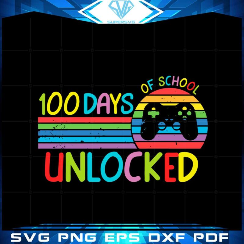 100-days-of-school-unlocked-funny-game-svg-cutting-files