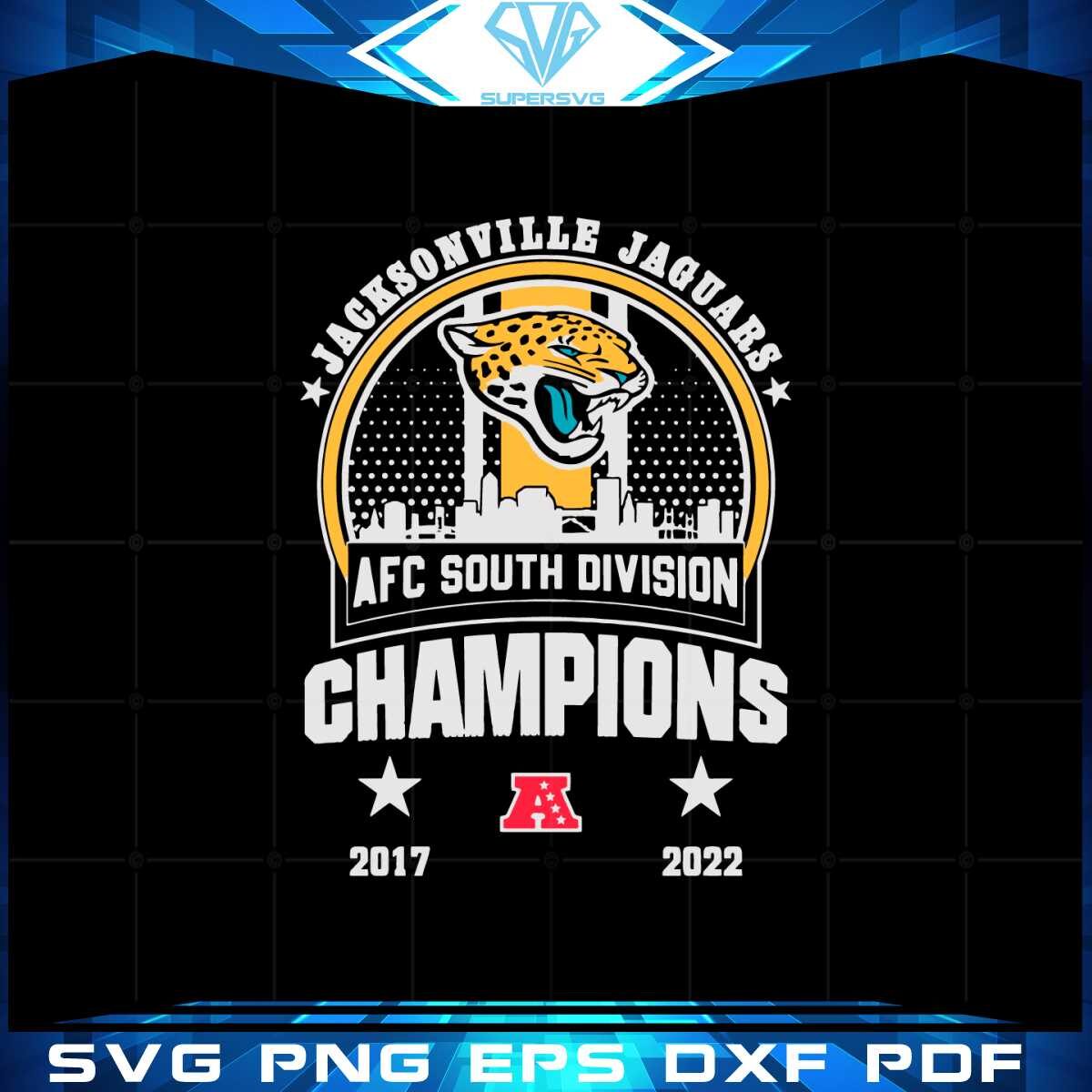 jacksonville-jaguars-skyline-2022-afc-south-division-champions-svg