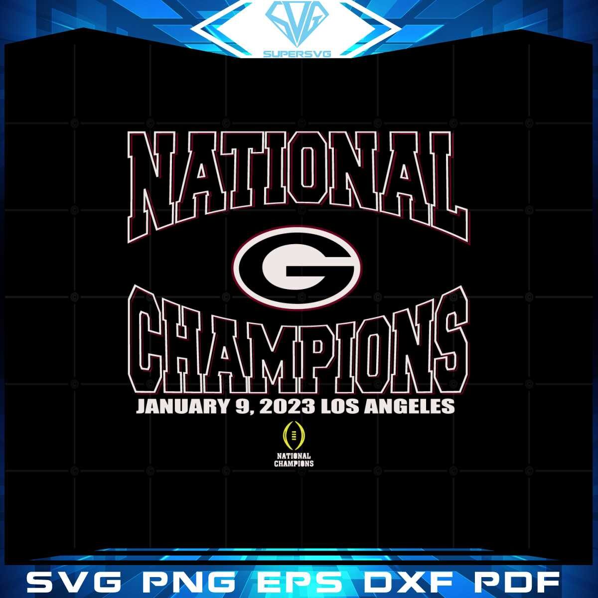 georgia-bulldogs-national-champions-january-9-2023-svg