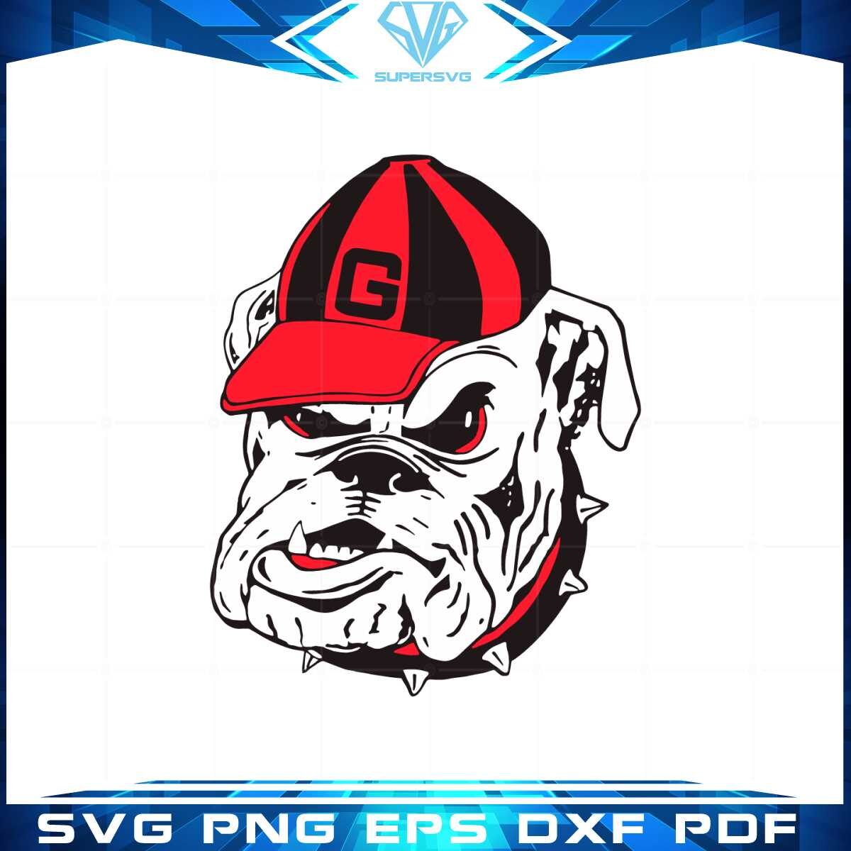 georgia-bulldogs-primary-team-logo-svg-graphic-designs-files