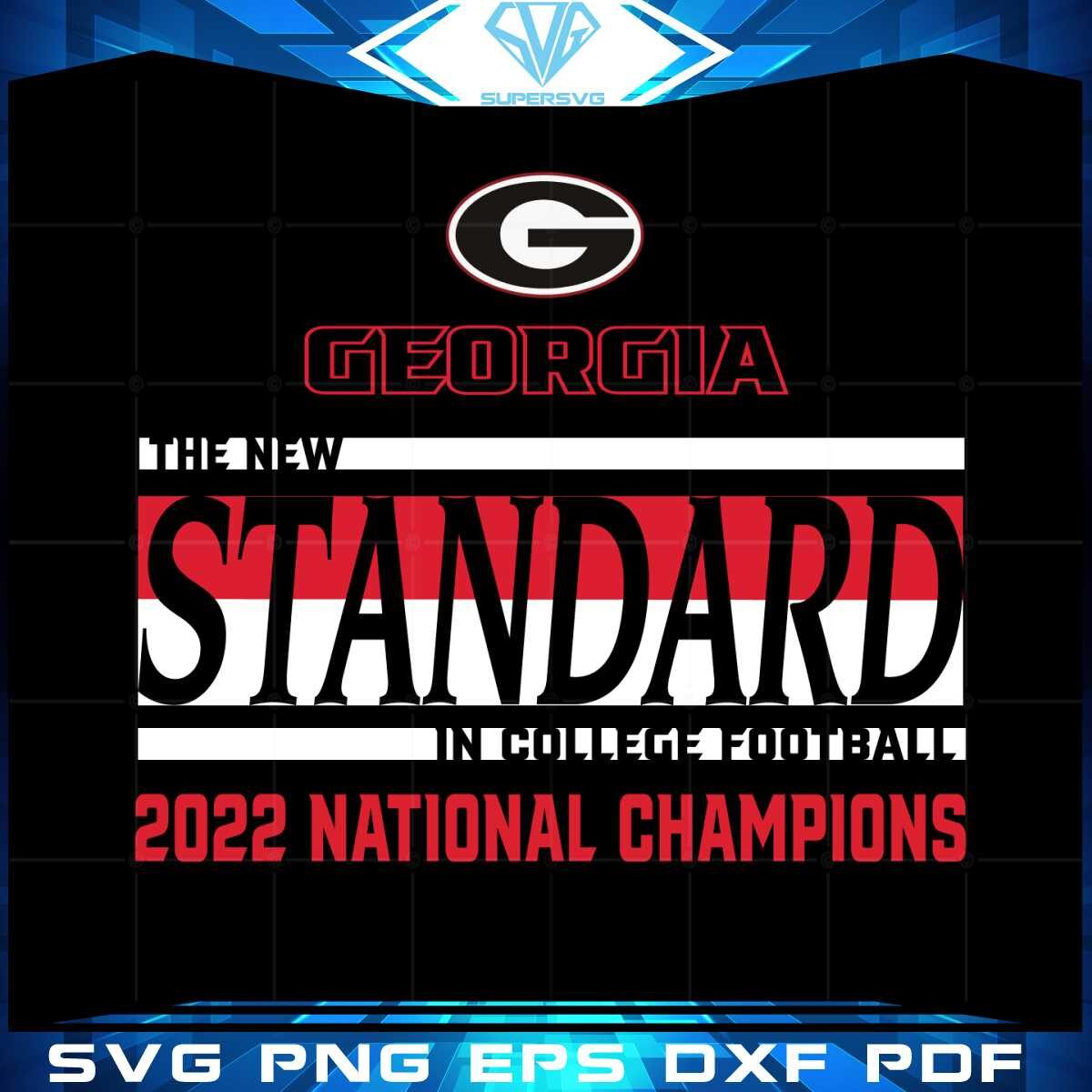 georgia-bulldogs-new-standard-college-football-playoff-2022-national-champions-svg