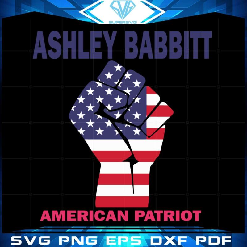 ashley-babbitt-american-raise-hand-svg-graphic-designs-files