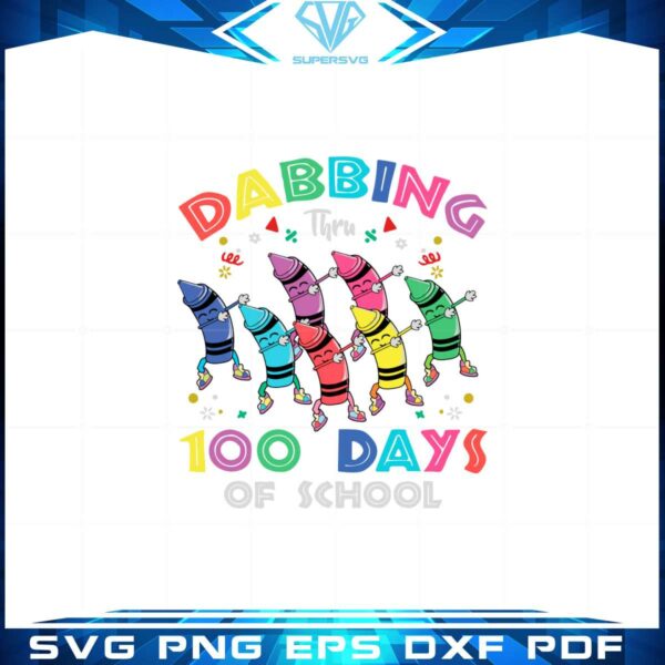 dabbing-thru-100-days-of-school-svg-graphic-designs-files