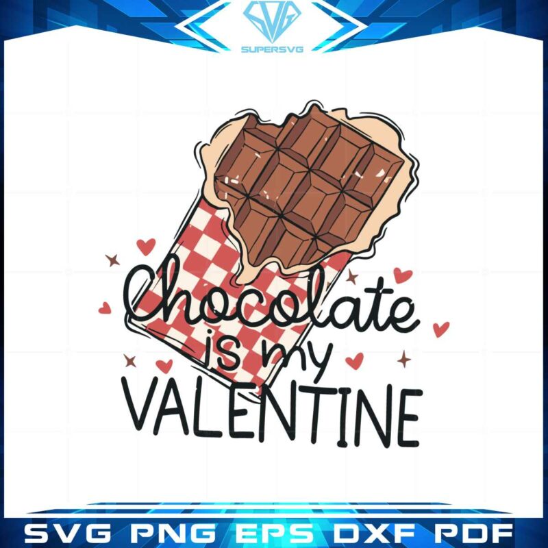 chocolate-is-my-valentine-lover-retro-svg-graphic-designs-files